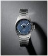 Bremont Altitude Date Automatic (39mm) Brushed Blue Galvanic Metal Dial / Stainless Steel Bracelet ALT39-DT-SS-BL-B - alternate view 6
