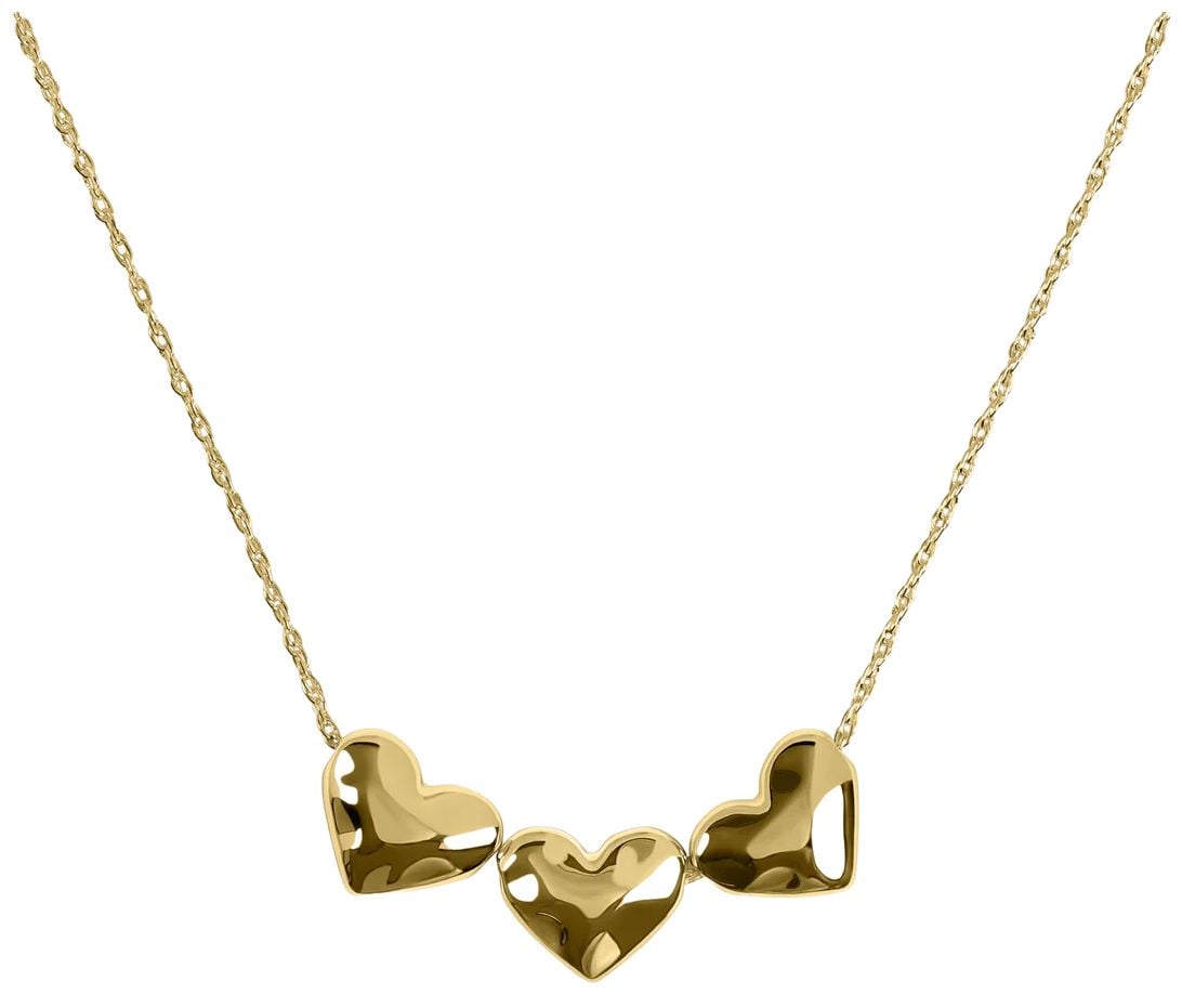 Radley Jewellery RYJ2580S Love Lane Triple Heart Gold Plated