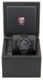 Luminox Master Carbon SEAL Auto Chrono 3880 Series (45mm) Black Dial / Black Technical Matrix Leather Strap Watch XS.3881 - alternate view 15