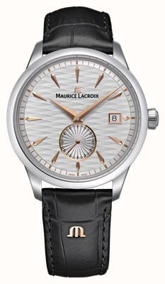 Maurice Lacroix 1975 Legacy Limited Edition (39mm) Powder Silver Vague du Jura Dial / Black Leather Strap 756207-SS001-130-2