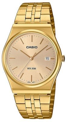 Casio VINTAGE MTP Collection (35mm) Gold Dial / Gold-Tone Stainless Steel Bracelet MTP-B145G-9AVEF