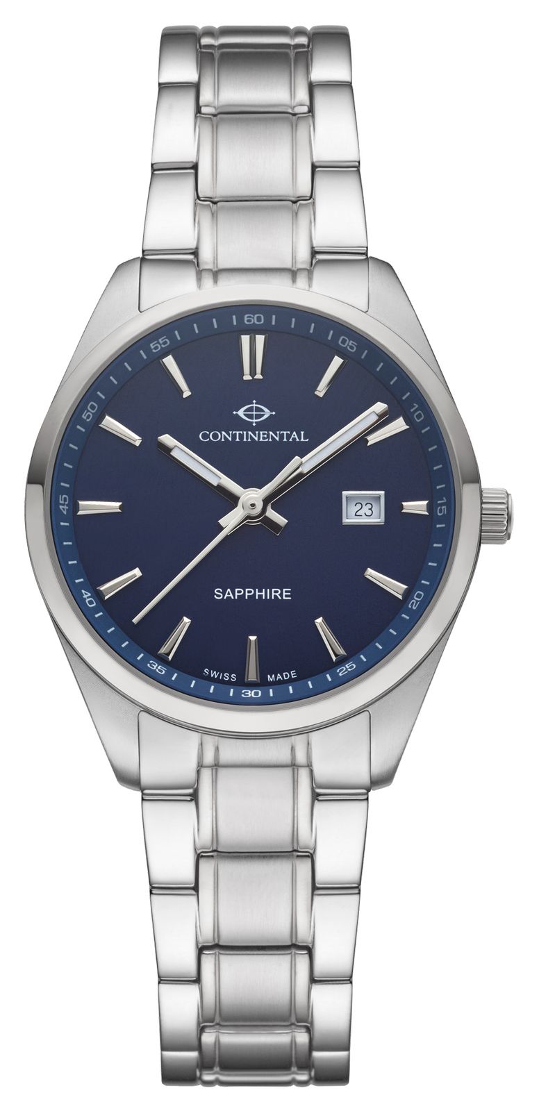 Continental 23001-LD101830 Contemporary Round (32mm) Blue Watch