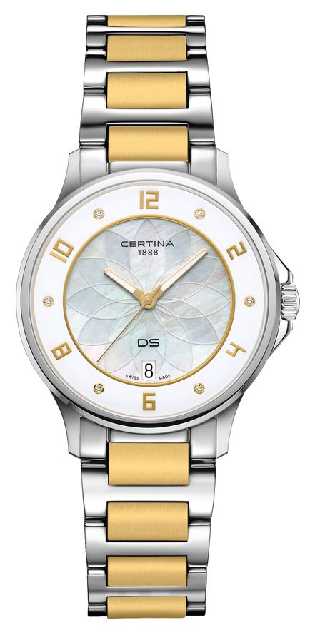 Certina C0392511211600 DS-6 Lady Quartz (35mm) Mother-of- Watch