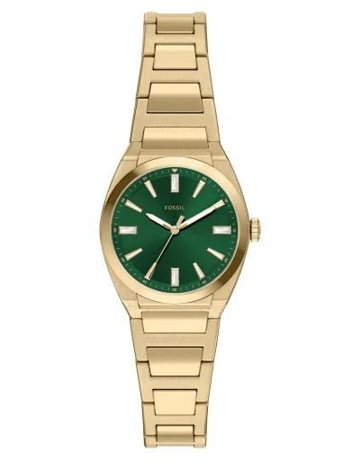 Fossil ES5493 Everett 27 mm Three-Hand Gold-Tone Stainless Watch