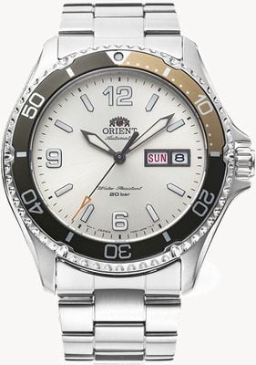 Orient Mako 2023 Mechanical (42mm) White Dial / Stainless Steel RA-AA0821S19B