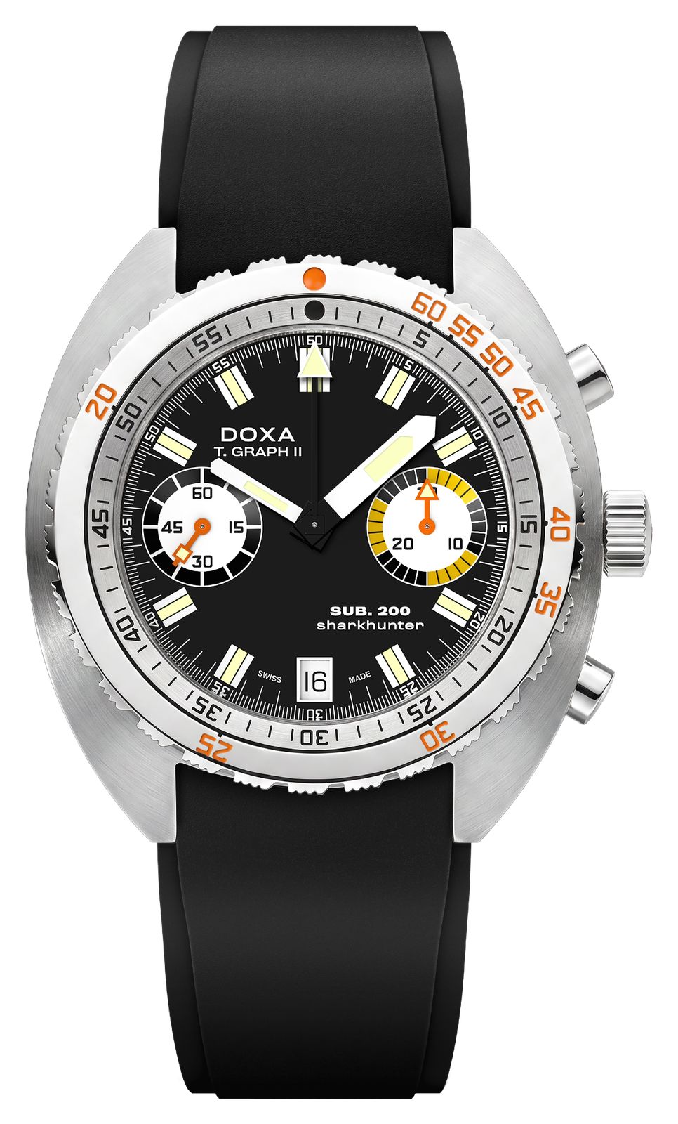 DOXA 806.10.101.20 SUB 200 T.GRAPH II Sharkhunter (42mm) Watch
