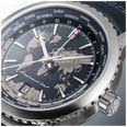 Raymond Weil Freelancer World-Traveller GMT Limited Edition (40mm) Blue 'World Map' Dial / Blue Leather Strap 2762-STC-02026 - alternate view 5