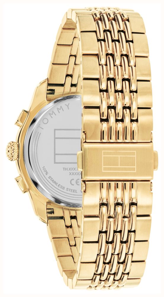 Tommy Hilfiger The Empire Gold Plated Green Dial Watch 1710814 - alternate view 3