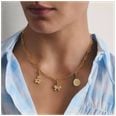 Thomas Sabo Thomas sabo Gold Plated Charm Necklace- Orignal X2092-S02-39-L45 - alternate view 3