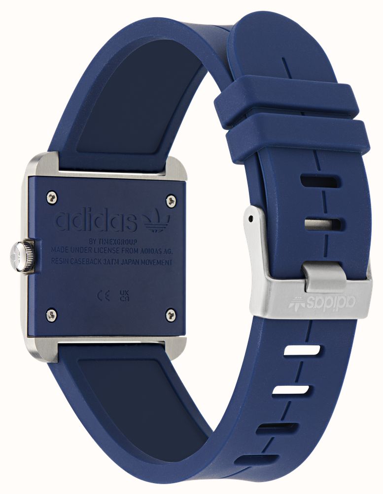 Adidas RETRO POP FOUR (31mm) Blue Dial / Blue Silicone Strap AOSY26502 - alternate view 4
