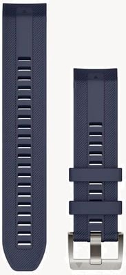 Garmin Quickfit® 22 MARQ Watch Strap Only - Navy Silicone Strap 010-13225-02