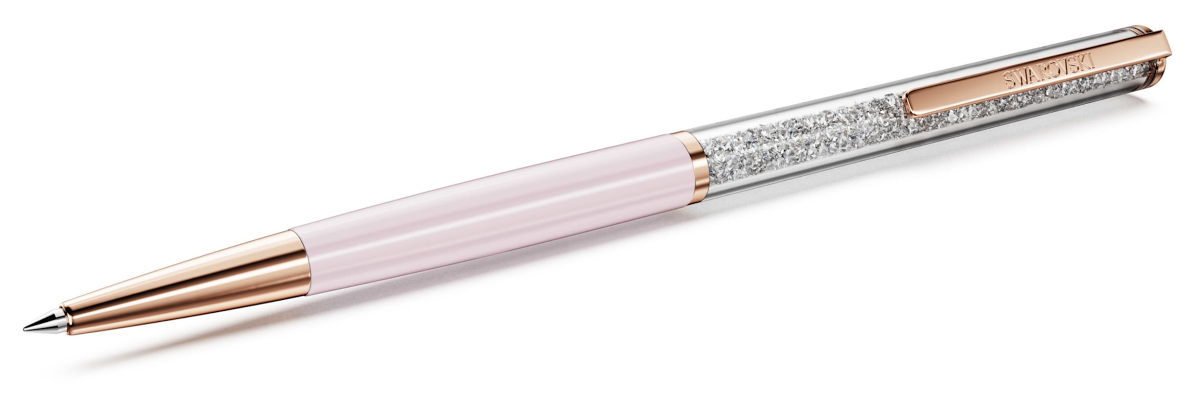 Swarovski 5709614 Crystalline Ballpoint Pen Pink Lacquered Jewellery