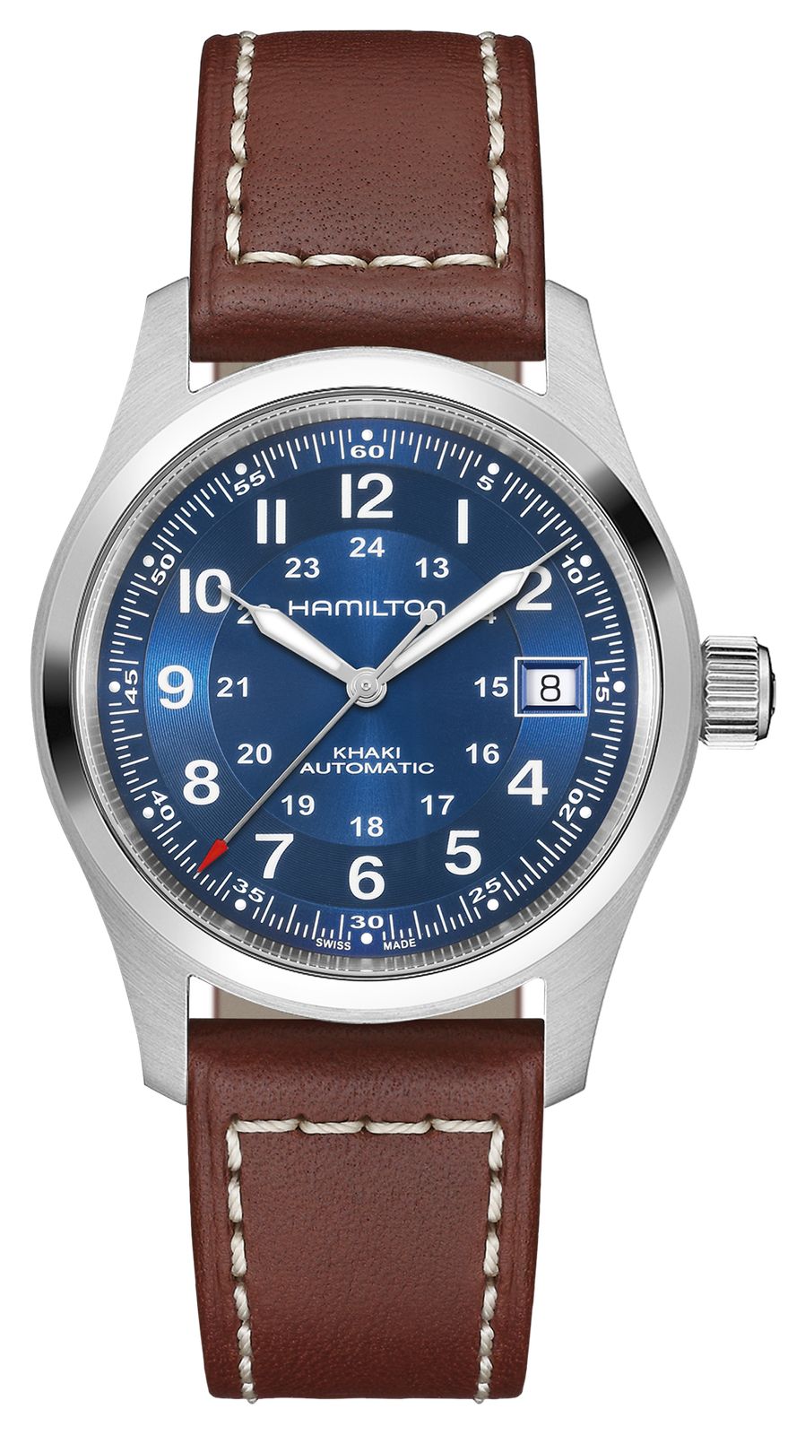 Hamilton H70455540 Khaki Field Automatic (38mm) Navy Blue Watch