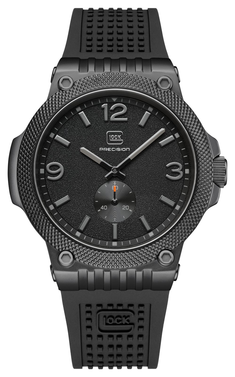 GLOCK Precision GW-43-3-24 Small-Seconds Quartz (43mm) Black Watch
