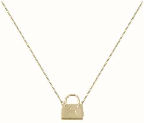 Radley Jewellery Liverpool Street 18ct Gold Plated Handbag Charm Necklace RYJ2442S
