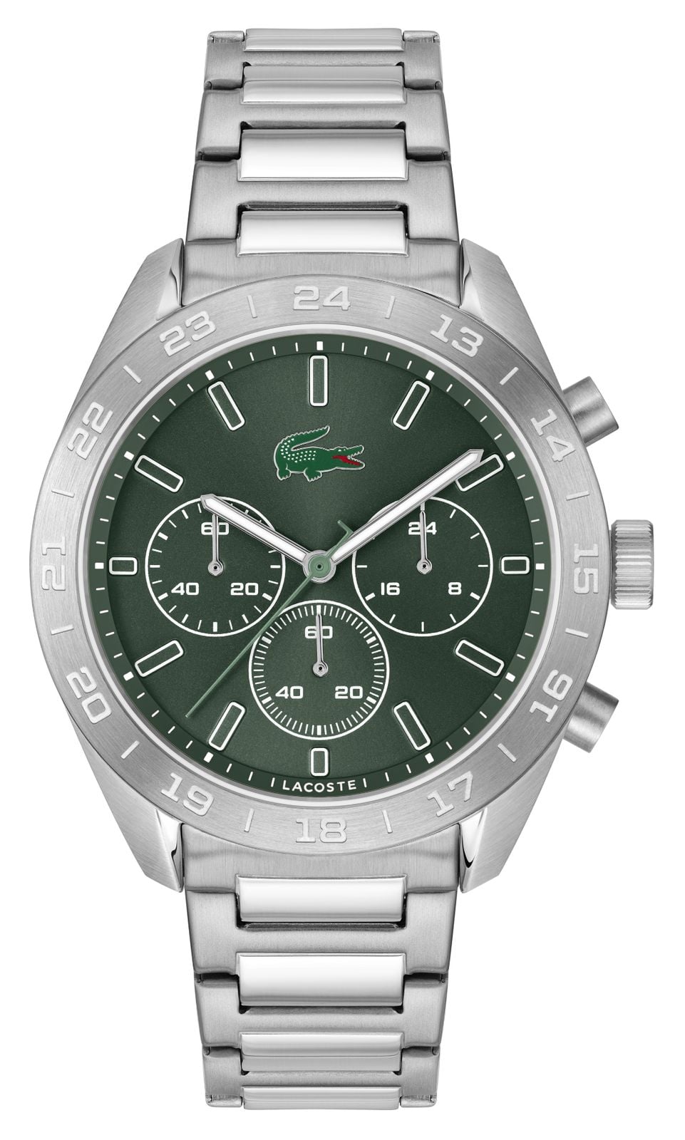 Lacoste 2011533 Boston Stainless Steel Green Dial Watch