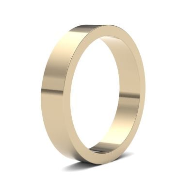 James Moore Wedding Ring  | 4mm | Medium | Size Flat | AG_4LMF-9Y AG_4LMF-9Y