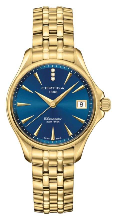 Certina C0320513304600 DS Action Lady Diamond Quartz (33.8mm Watch