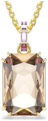 Swarovski Millenia Pendant, Octagon Cut, Caramel, Gold-tone Plated 5725752