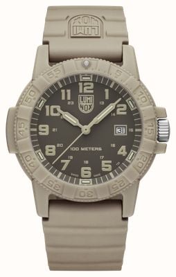 Luminox Leatherback Sea Turtle 'Sand Turtle' 0320 Series (44mm) Brown Dial / Sand PU Rubber Strap XS.0326