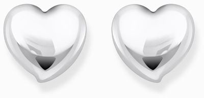 Thomas Sabo Heart Shape Stud Earrings Sterling Silver H2302-001-21