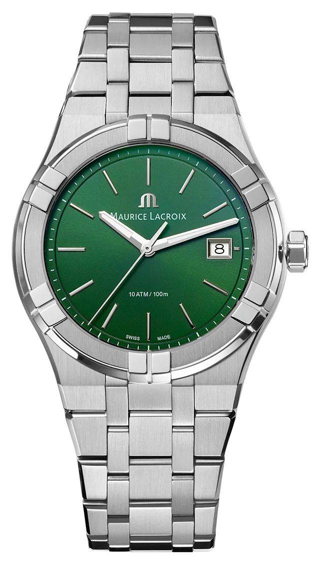Maurice Lacroix AI1108-SS002-630-1 Aikon Quartz (40mm) Green Watch