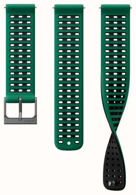 Suunto Athletic 9 Pine Green Silicone Strap - 22mm (S+M) - STRAP ONLY SS051218000