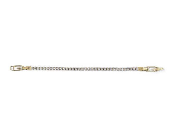 Guess UBB05141YG Guess Paradise Gold Tone Tennis Bracelet Jewellery