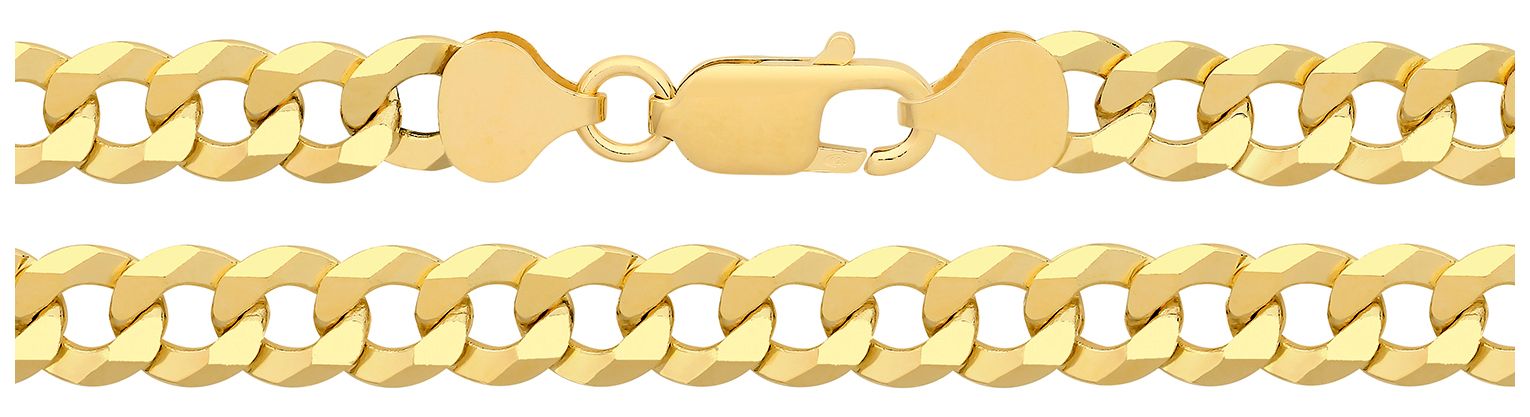 James Moore TH G1403GP/07 Sterling Silver Gold Plated Flat Jewellery