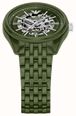 Emporio Armani Ceramic Automatic (43mm) Skeleton Dial / Green Ceramic Bracelet AR60100 - alternate view 3