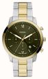 Fossil Neutra 44 mm Chronograph Two-Tone Stainless Steel FS6189