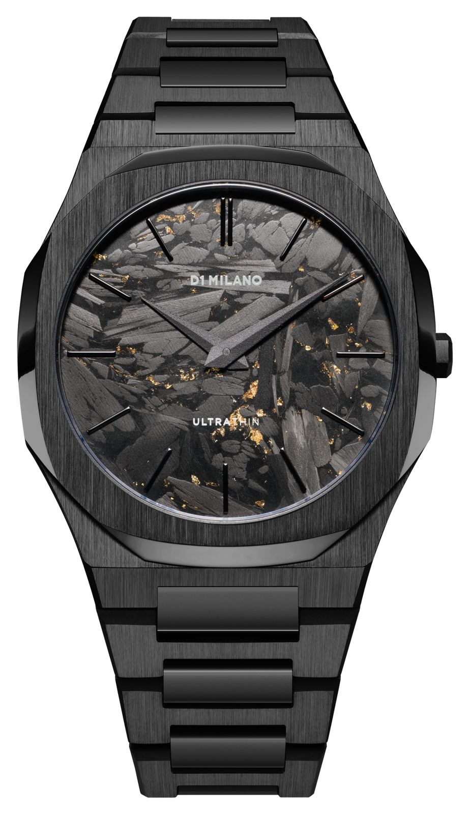 D1 Milano UTBJ31 Ultra Thin Black DLC (40mm) Black & Gold Watch