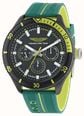Aston Martin Aramco Formula One™ Team PIT W Quartz Multifunction (46mm) Black Dial / Podium Green Silicone Strap MTFP1F501 - alternate view 2