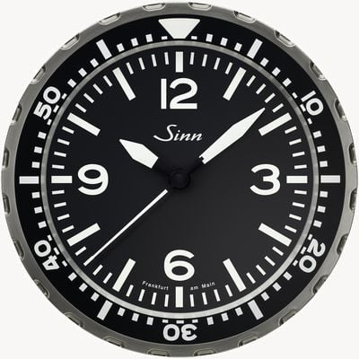 Sinn Analogue Radio-controlled Wall Clock German Time Only 5.041
