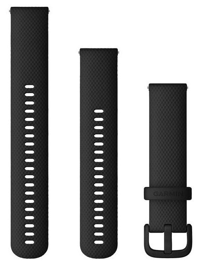 Garmin 010-13021-03 Quick Release Strap (20mm) Black Watch