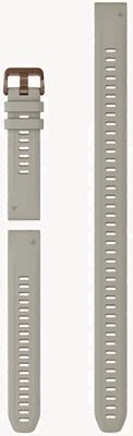 Garmin QuickFit 20 Watch Strap Only (20mm) French Grey Silicone (3-Piece Dive Set) 010-13359-00