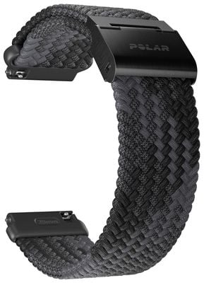 Polar Braided Yarn Black Wristband S-L (20mm) - STRAP ONLY 910111830
