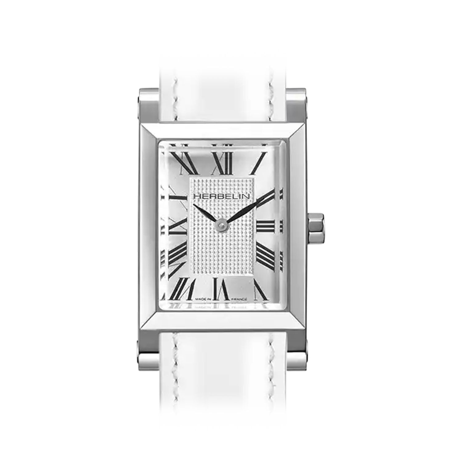 Herbelin H17344AP01 Antarès Watch Case – Silver Guilloché