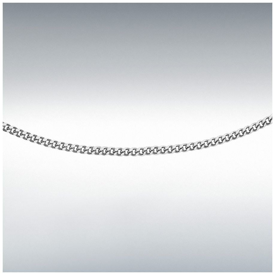 James Moore & Co 5.13.0035 9ct White Gold 25 Diamond Cut Jewellery