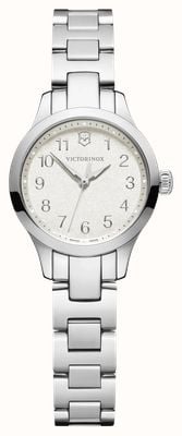 Victorinox Alliance XS (28mm) Ivory White Dial / Stainless Steel Bracelet 241840