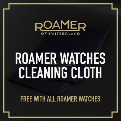 Roamer Branded Dark Blue Watch Polishing Cloth ROAMER-CLOTH