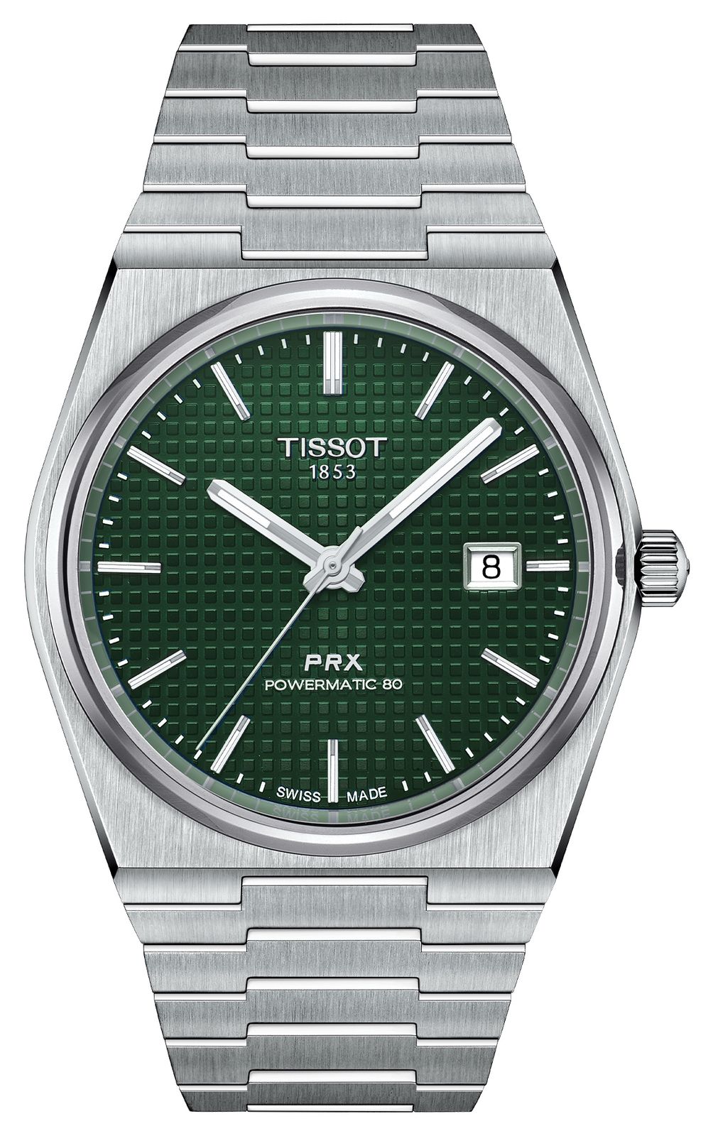 Tissot T1374071109100 PRX Powermatic 80 (40mm) Green Dial / Watch