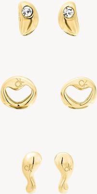 Calvin Klein Ladiea Gold-Tone Multiple Pack Stud Earrings 35000977