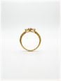 1ct Oval & Pear Lab Grown Diamond 18ct Yellow Gold Toi Et Moi Ring SR3662(LG-YG)18 - alternate view 3