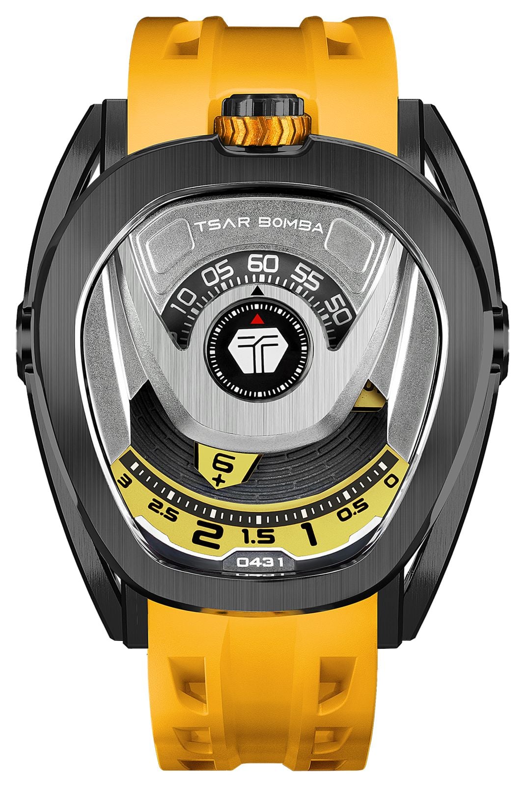 TSAR BOMBA TB8213A-05 Reactor Series Automatic (44mm) Silver Watch