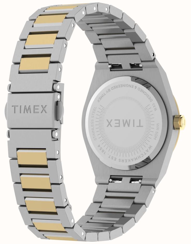 Timex Q TIMEX MARBELLA Two Tone 34mm  Stainless Steel TW2Y81900 - alternate view 3