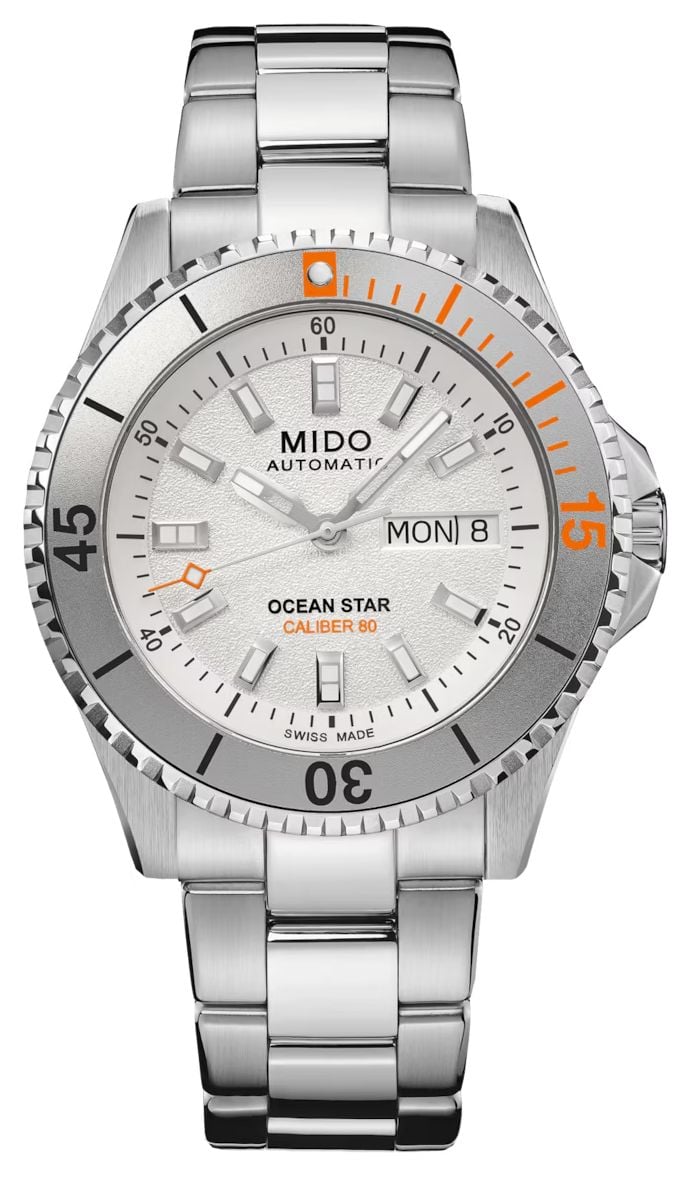 MIDO M0269301103100 Ocean Star 200 Automatic (41mm) Textured Watch