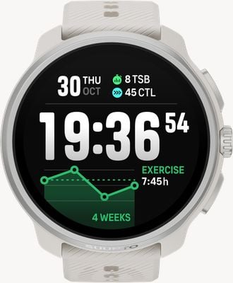 Suunto RACE 2 AMOLED Multisport Performance Watch (49mm) Feather Grey SS051201000
