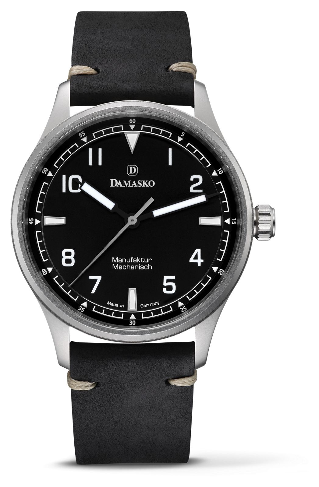 Damasko DF10 BLACK (TOP) DF10 Three-Hand Manufacture TOP ( Watch