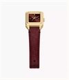 Fossil Raquel 18 mm Three-Hand Red Leather ES5530 - alternate view 5